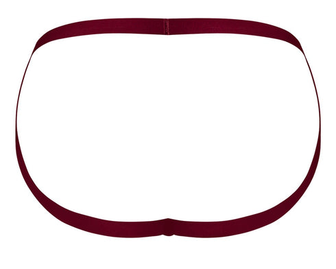 Male Power 394-289 Lucifer Strappy Jock Color Burgundy